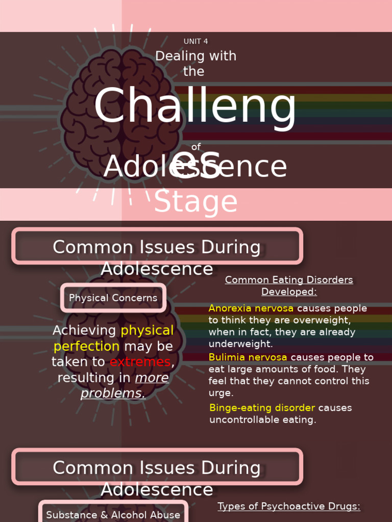 Navigating Adolescent Challenges | PDF | Adolescence | Psychoactive Drugs