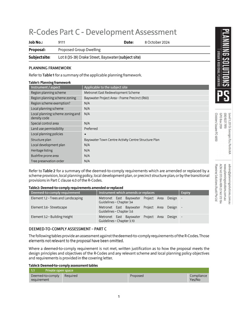 Appendix-6-Applicant-R-Codes-Part-C-Assessment | PDF