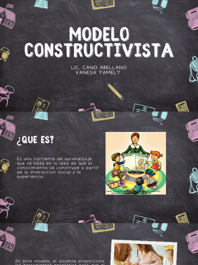 Modelo Constructivista | PDF | Constructivismo (filosofía de la ...