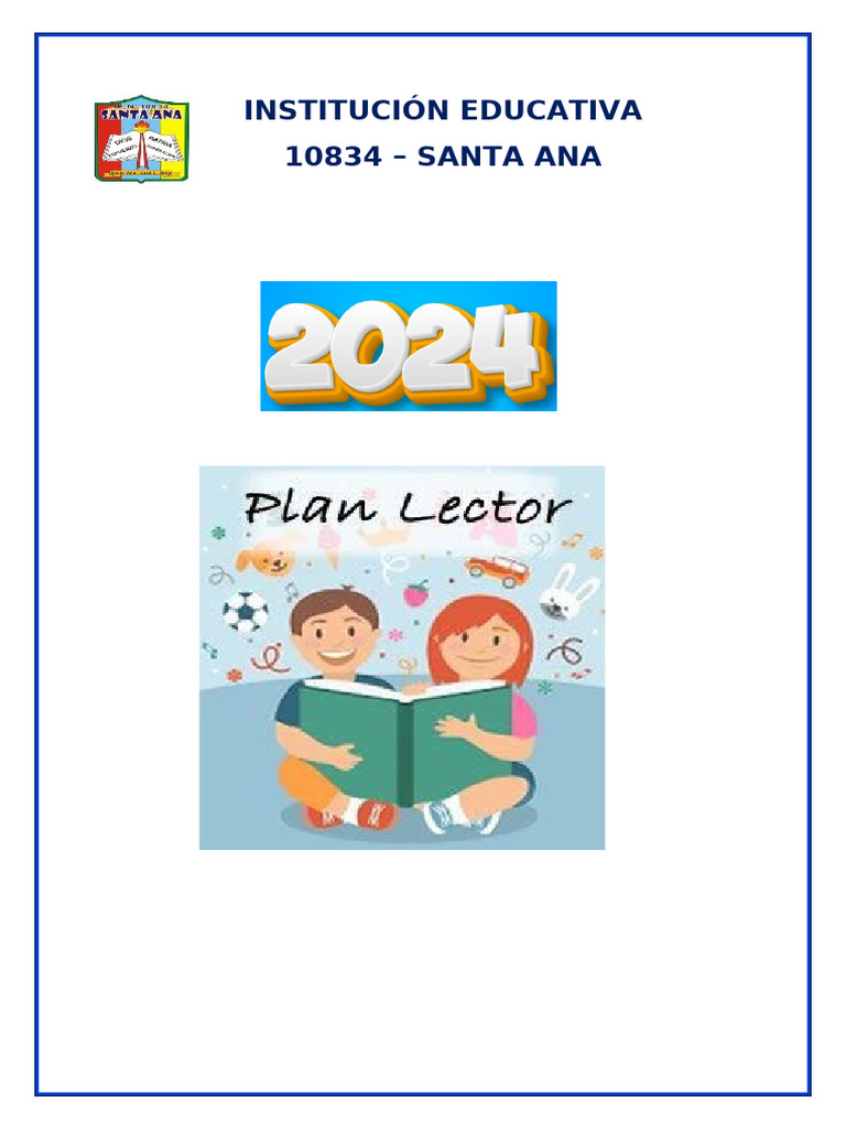 Plan - Lector - de - Aula - Sexto Grado 2024 | PDF | Evaluación ...