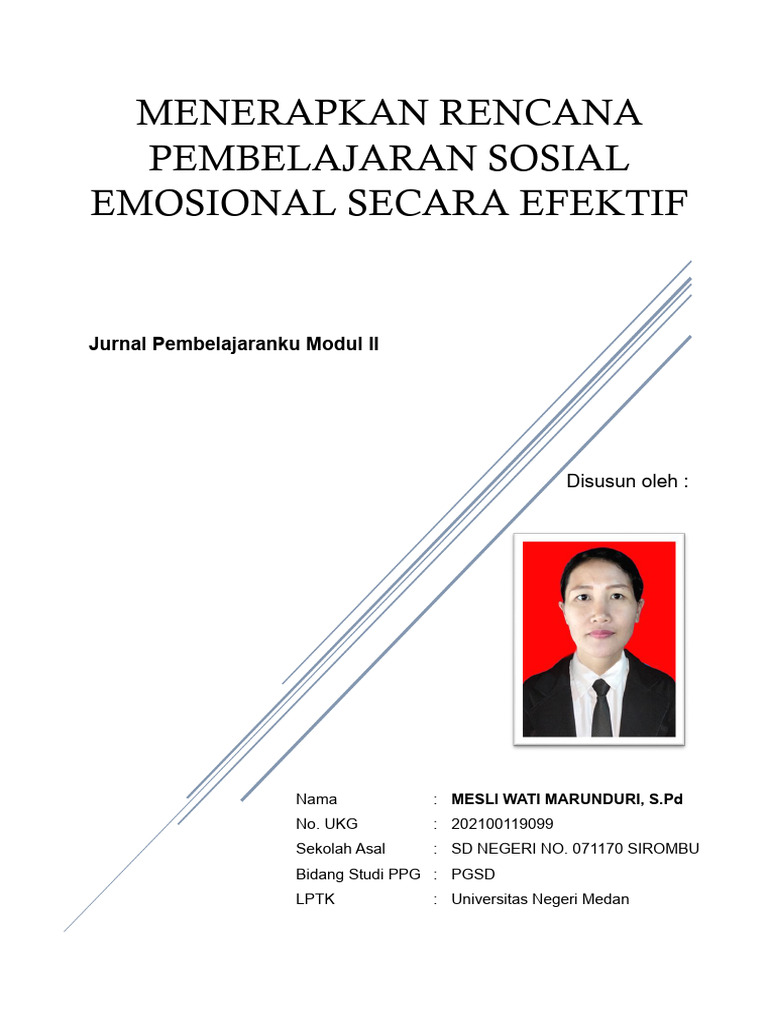 Penerapan Pembelajaran Sosial Emosional di SD | PDF