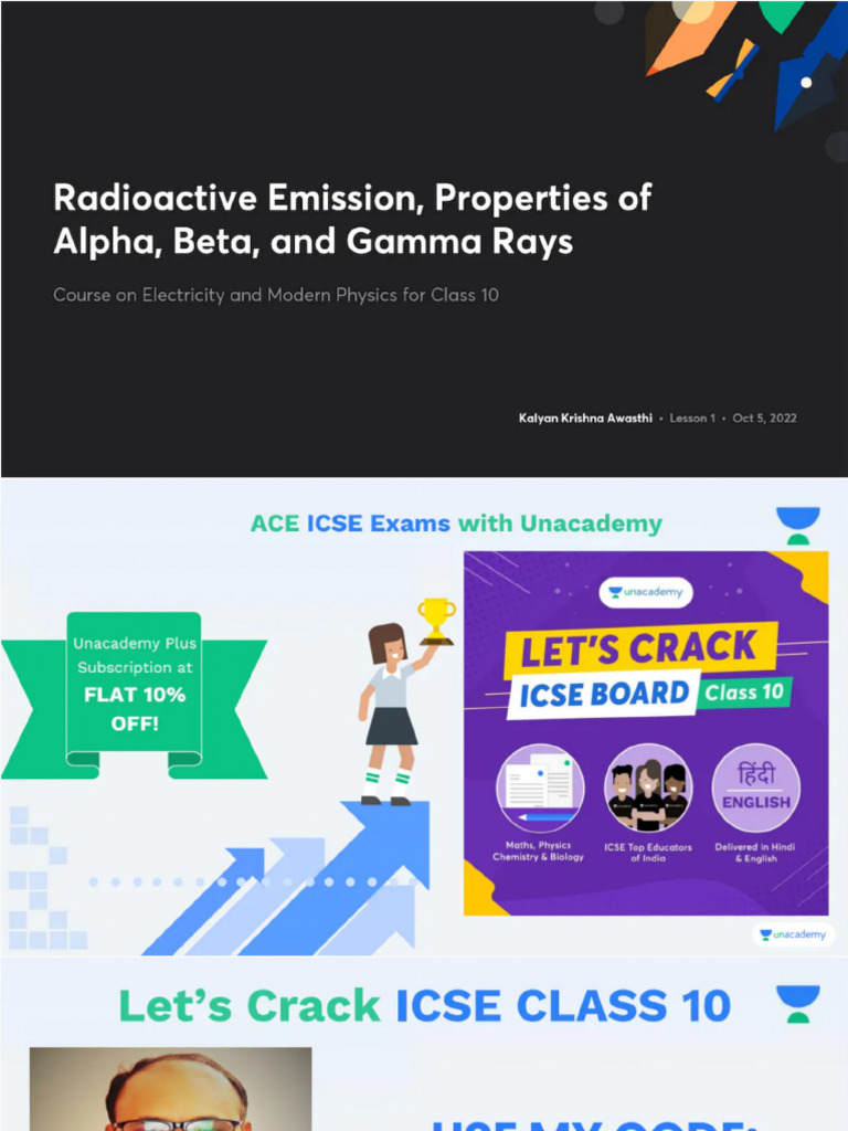 Radioactive Emission Properties of Alpha Beta and Gamma Rays with anno