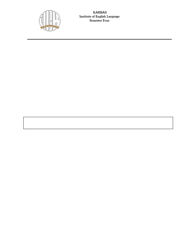 Test english level pdf word part of speech