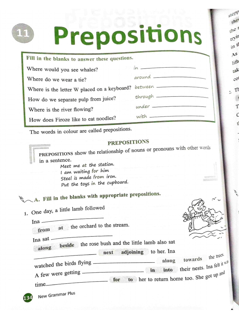 Prepositions | PDF