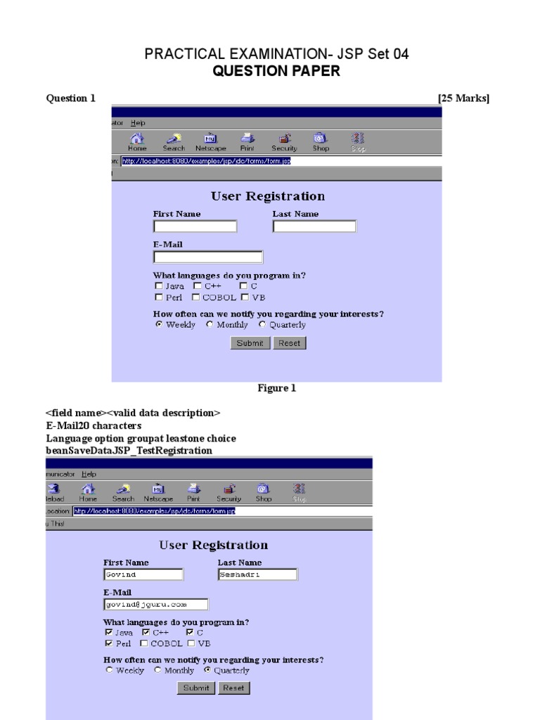JSP Prac Set04 | PDF | Databases | Data Management