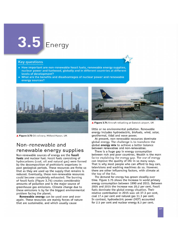 Reading Material Energy | PDF