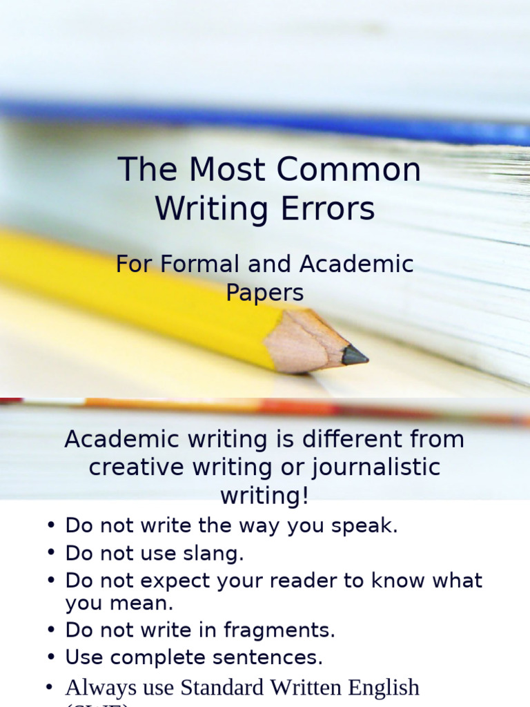 Common Errors of English | PDF | Adverb | Semantic Units