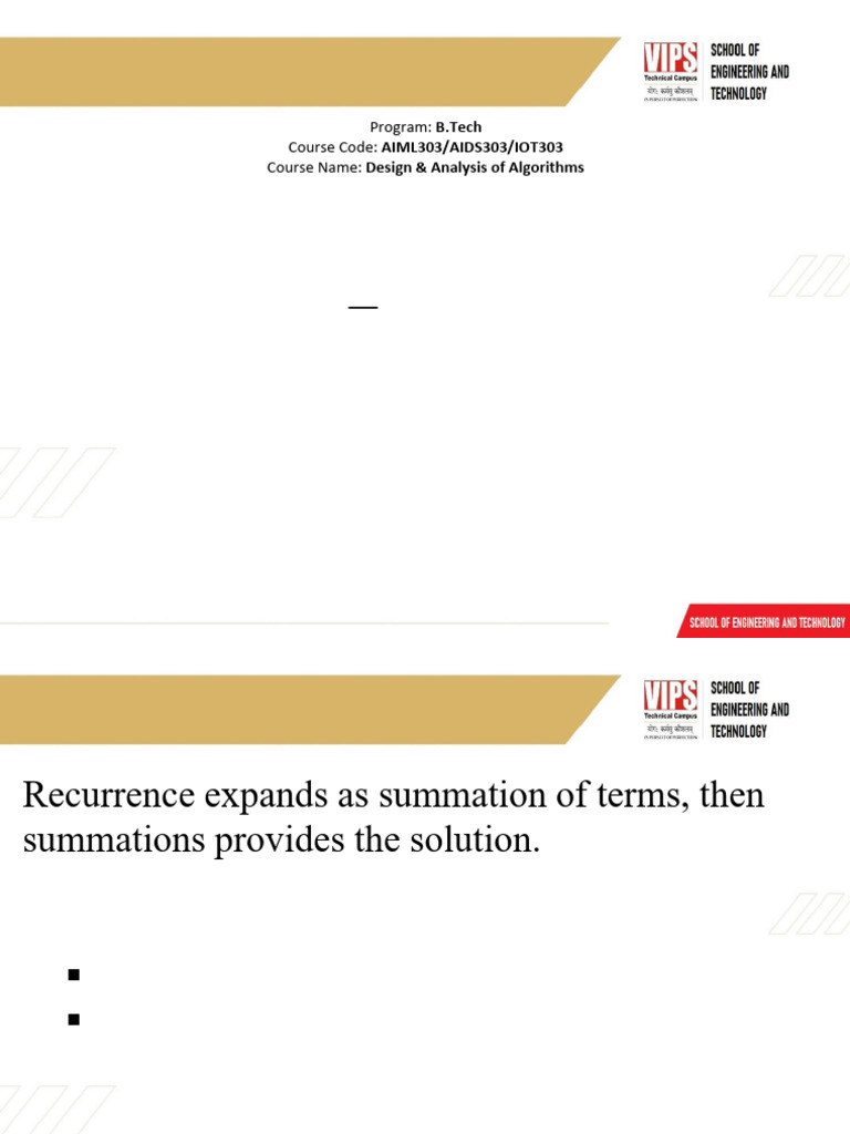 3a Recurrence Iteration Method | PDF