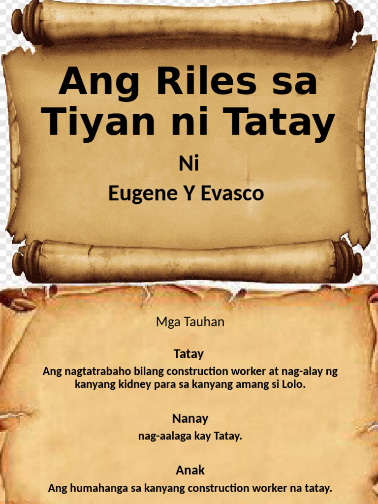 Ang Riles sa Tiyan | PDF