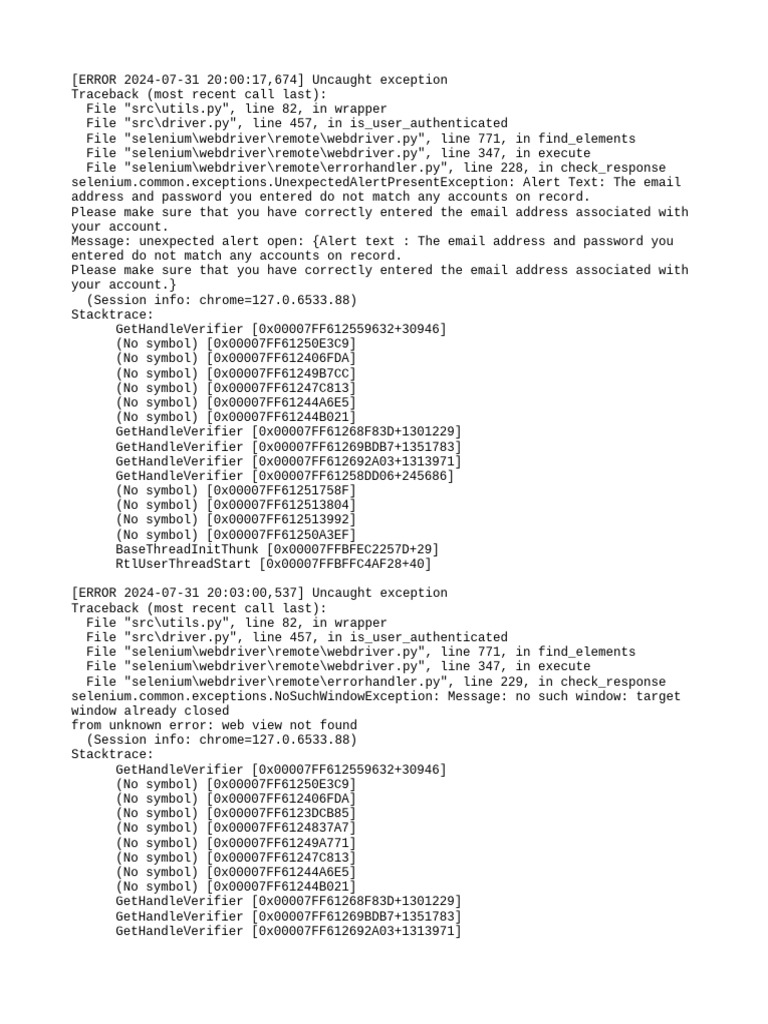 Autofill crash log pdf computing software