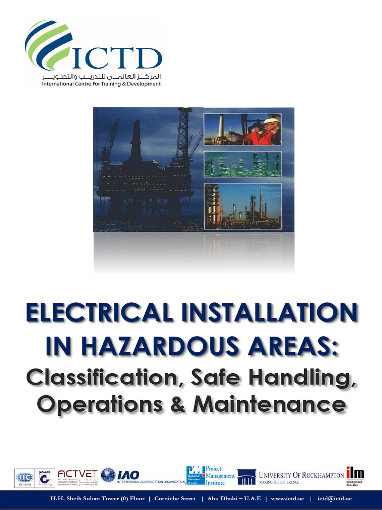 Electrical Safety in Hazardous Areas | PDF | Electricity | Electrical ...