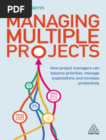 Managing Multiple Projects - Elizabeth Harrin 2022