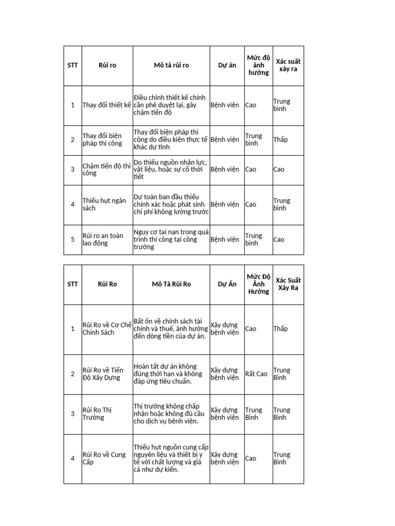 Checklist_Risk_Management | PDF