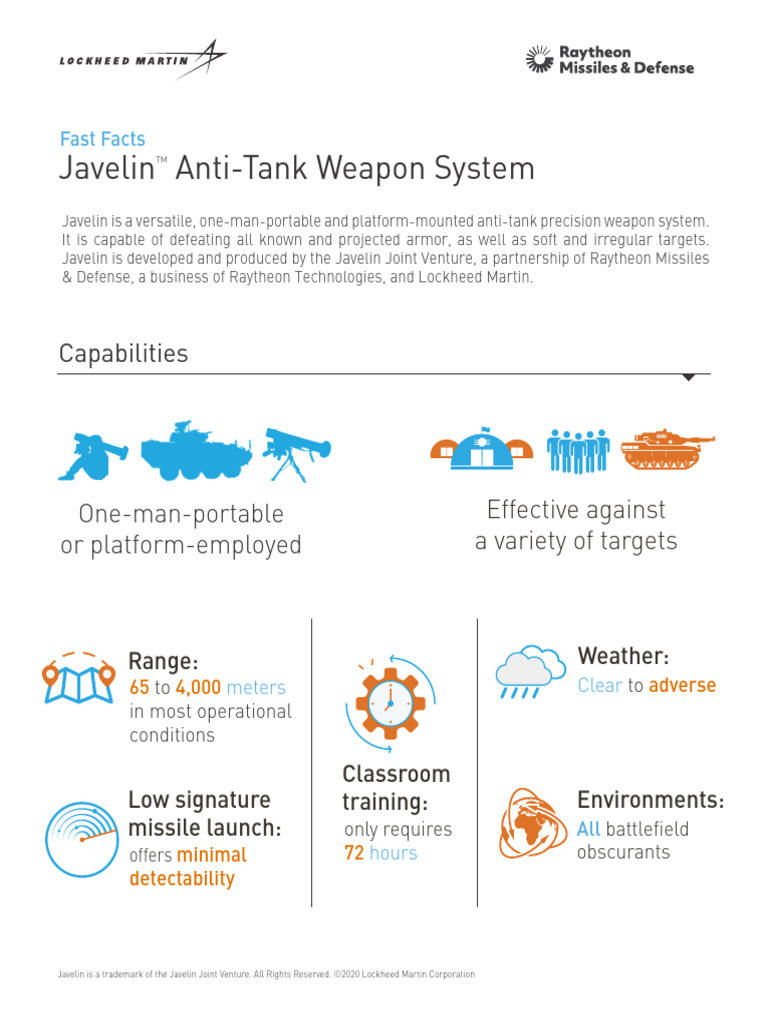 MFC TM Javelin Fast Facts | PDF