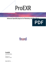 ProEXR Manual