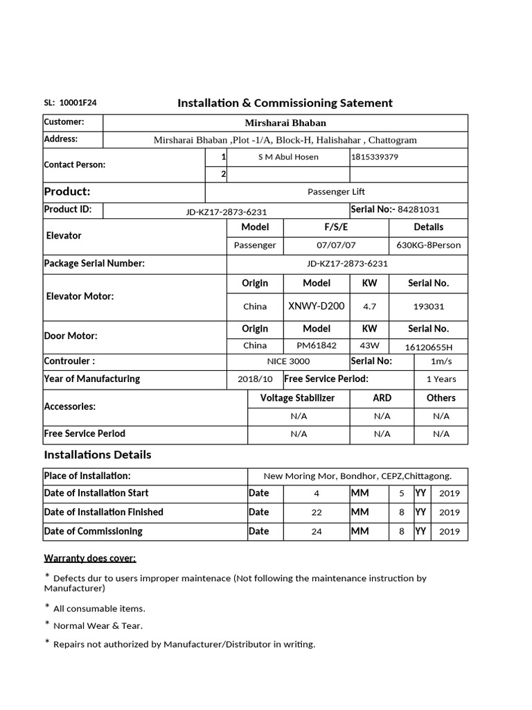handover-file-formet-pdf-elevator-electricity