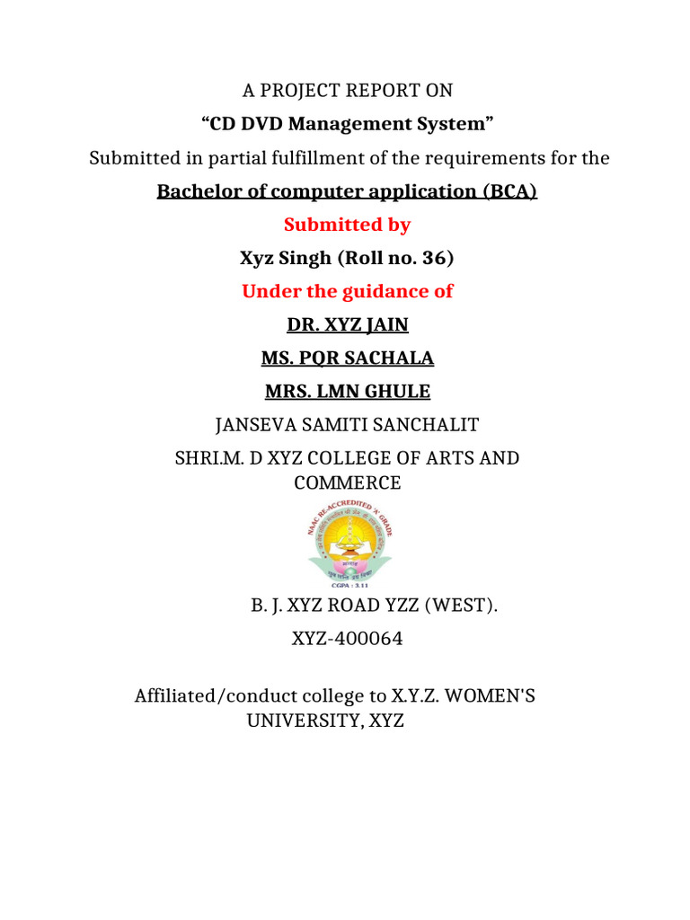 CD DVD Management Final Report With Code and Output | PDF | Php ...