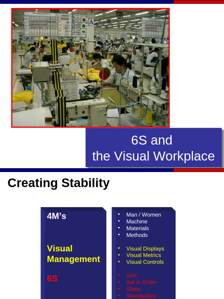 6S Methodology for Visual Workplace Optimization | PDF | Performance ...