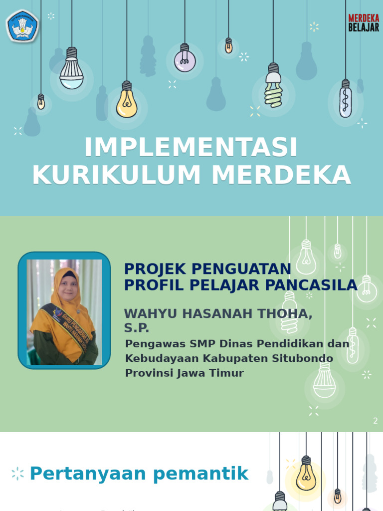 Implementasi Projek P5 dalam Kurikulum Merdeka | PDF