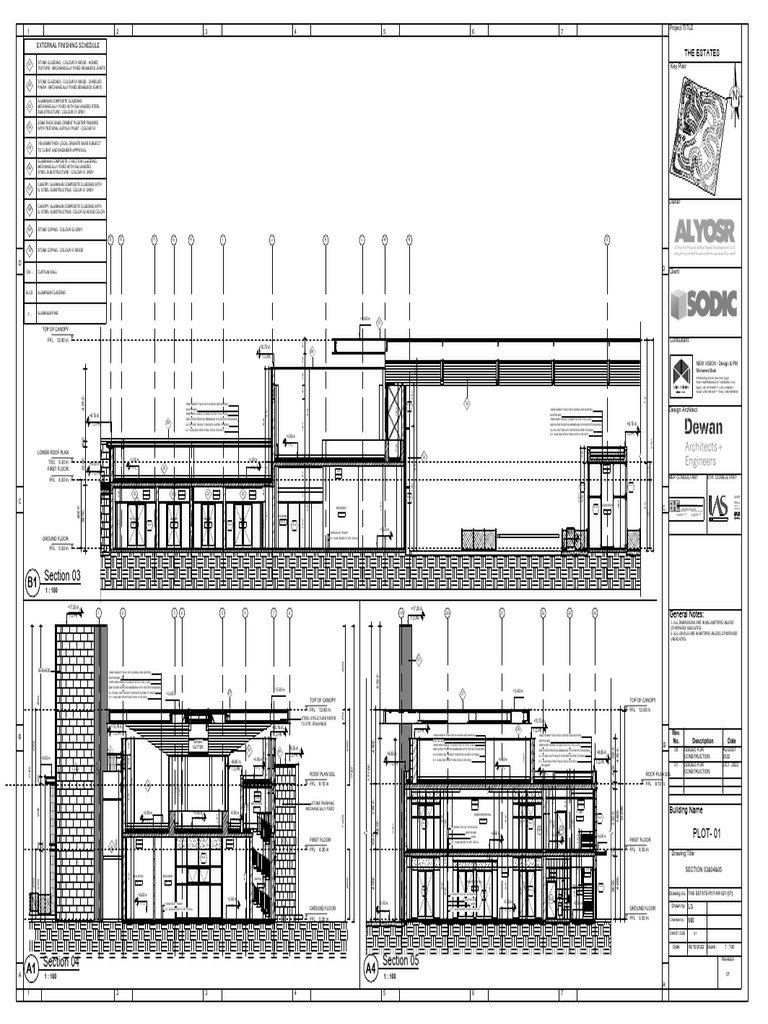Section 03: The Estates | PDF | Building Engineering | Building Materials