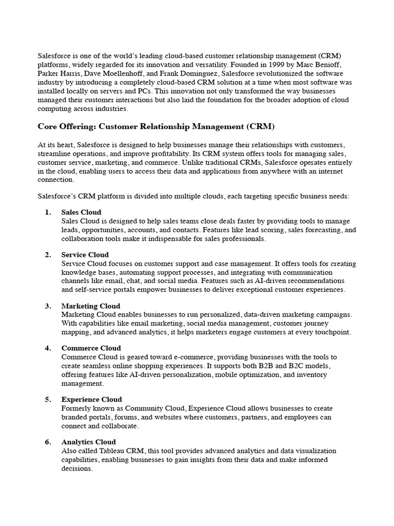 Cloud 1 | PDF | Cloud Computing | Customer Relationship Management