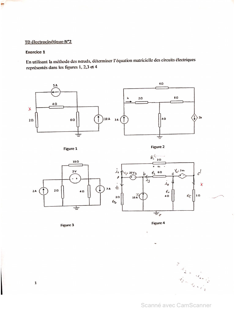 Correct TD Électricité 2 | PDF