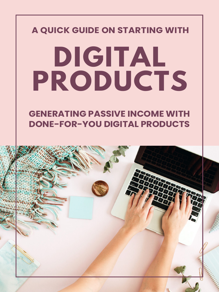 Starting Guide Digital Products | PDF | Brand | Target Audience