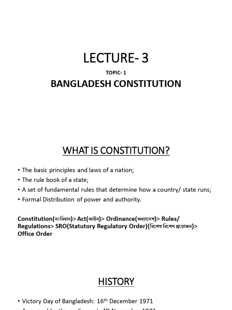 4 bangladesh constitution pdf constitution governance