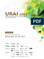 URAI2011 Program Book