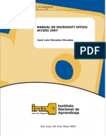 Manual - Microsoft Access 2007