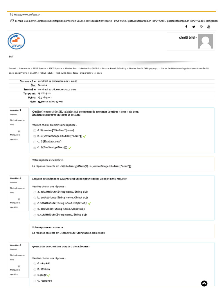 DAO et MVC : Concepts Essentiels | PDF | Java (Langage de programmation ...