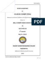 Cloud Computing: BSC Computer Science