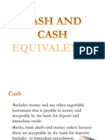 Cash and Cash Equivalents