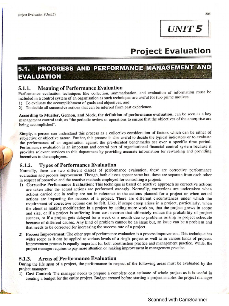 Project Management Sem 3 Umit 5 | PDF