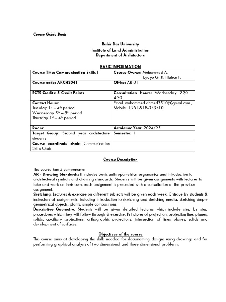 CS1 - CGB | PDF | Technical Drawing | Geometry