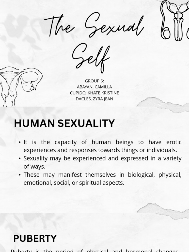 The Sexual Self | PDF | Menstrual Cycle | Birth Control