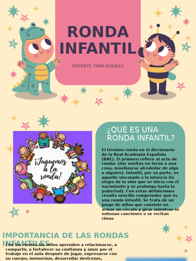 Qué es una ronda infantil | PDF