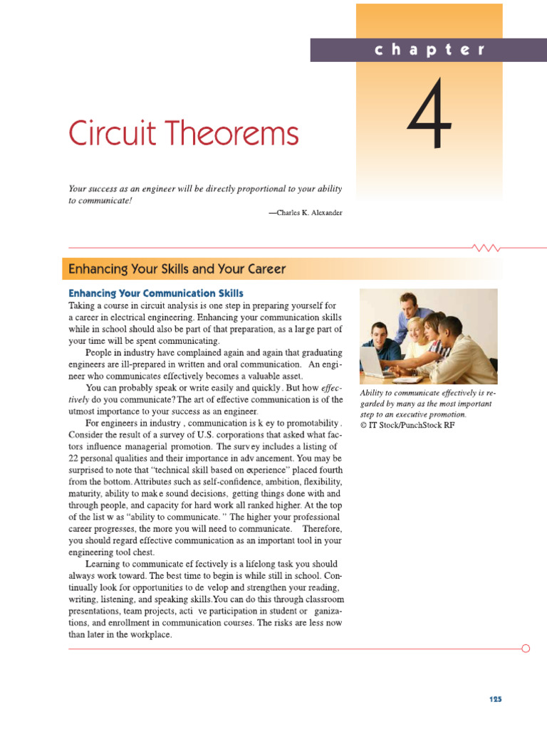 Lesson 4 Circuit Theorems | PDF