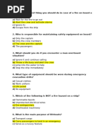 Seafarer CBT & CES Practice Test 2025 | PDF | Sailor | Ships