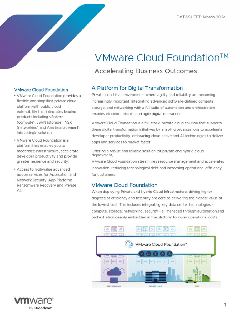 VMware Cloud Foundation for IT Pros | PDF | Cloud Computing | Computer ...