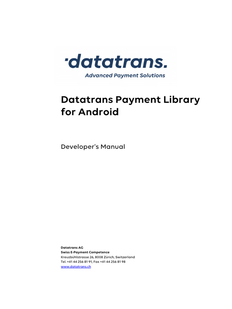 Android Developers Manual | PDF | World Wide Web | Internet & Web