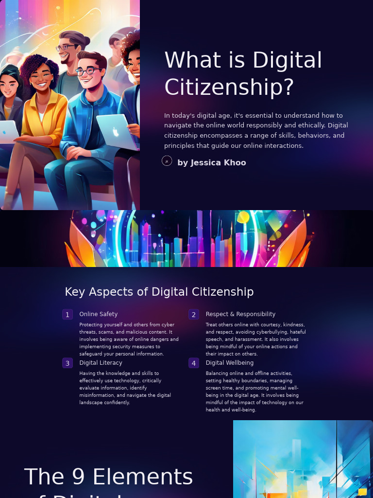 Understanding Digital Citizenship Essentials | PDF | Sleep | Cyberbullying