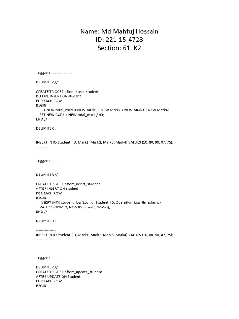 Procedure | PDF