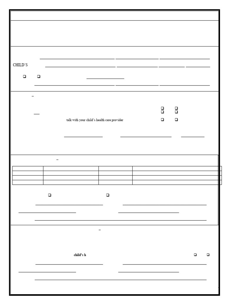 Maryland Blood Lead Testing Form | PDF