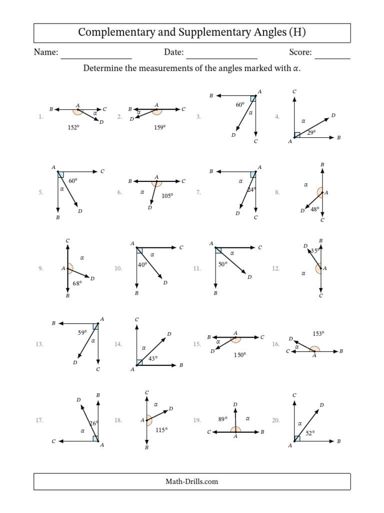 Geometry Comsup Angles Rotated 008.1705165646 | PDF | Angle | Geometry