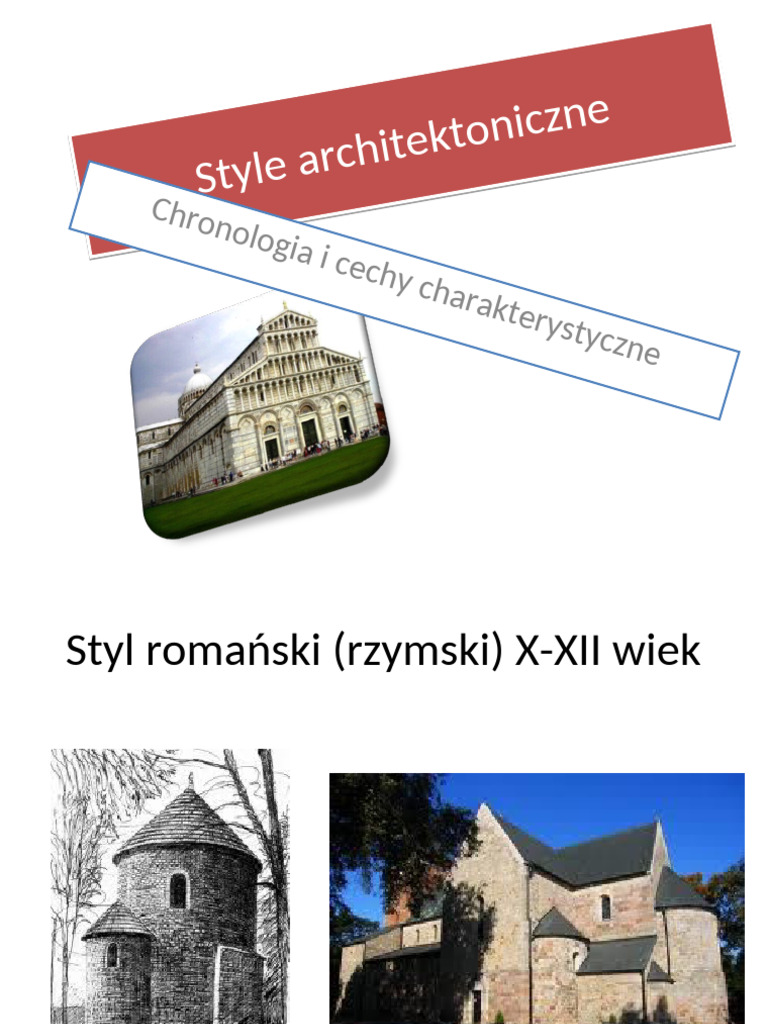 Style Architektoniczne Pdf 