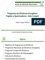 Programa de Eficiência Energética Fogões e Queimadores–