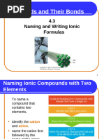 Solving and Writing Ionic Formulas | PDF | Ion | Chloride