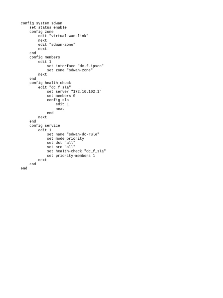 Fortimanager sdwan script pdf
