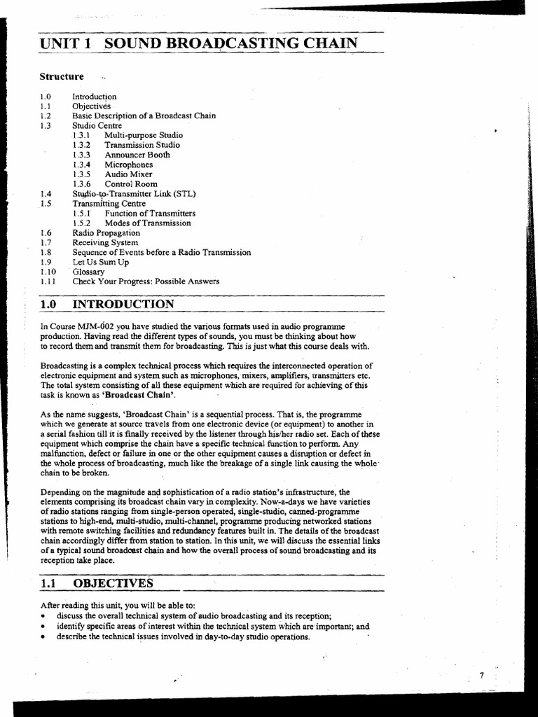 Unit-1 | PDF | Radio | Transmitter